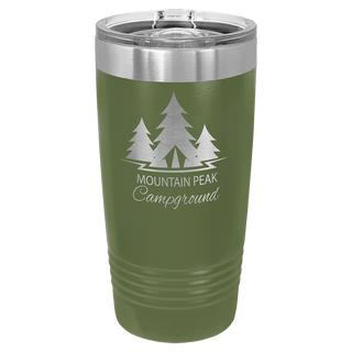 Green 2 Polar Camel 20 oz. Tumbler with Slider Lid