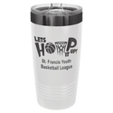 White Ghost Black Polar Camel 20 oz. Ringneck Tumbler