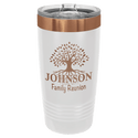 White/Rose Gold Polar Camel 20 oz. Ringneck Tumbler