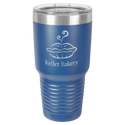 Royal Blue Polar Camel 30 oz. Ringneck Tumbler with Logo Lid