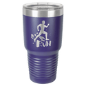 Purple Polar Camel 30 oz. Ringneck Tumbler with Logo Lid