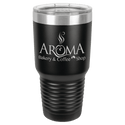 Black Polar Camel 30 oz. Ringneck Tumbler with Logo Lid