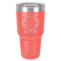 Coral Polar Camel 30 oz. Ringneck Tumbler with Logo Lid