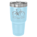 Light Blue Polar Camel 30 oz. Ringneck Tumbler with Slider Lid