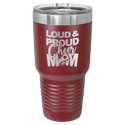Maroon Polar Camel 30 oz. Ringneck Tumbler with Slider Lid