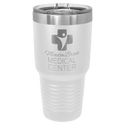 White Polar Camel 30 oz. Ringneck Tumbler with Slider Lid