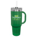Green Polar Camel 40 oz. Travel Mug with Snap Lid & Straw