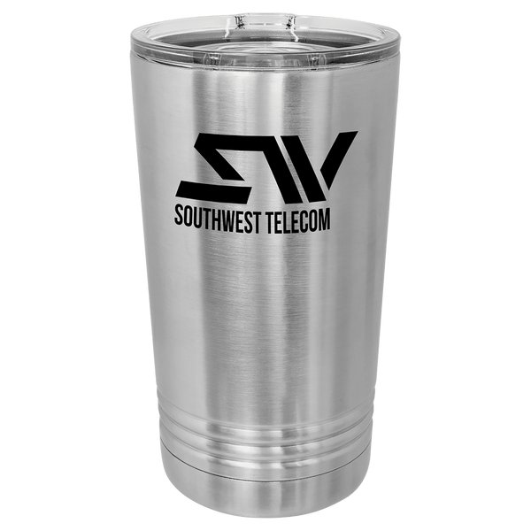 Stainless Steel Polar Camel 16 oz. Pint with Slider Lid