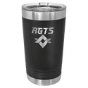 Black Polar Camel 16 oz. Pint with Slider Lid