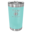 Teal Polar Camel 16 oz. Pint with Slider Lid