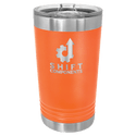Orange Polar Camel 16 oz. Pint with Slider Lid