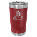 Maroon Polar Camel 16 oz. Pint with Slider Lid