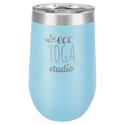 Light Blue Polar Camel 16 oz. Vacuum Insulated Stemless Tumbler with Lid
