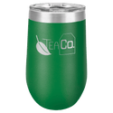 Green Polar Camel 16 oz. Vacuum Insulated Stemless Tumbler with Lid