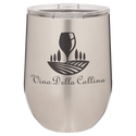 Stainless Steel Polar Camel 12 oz. Vacuum Insulated Stemless Wine Tumbler with Lid