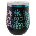Black/Prism Polar Camel 12 oz. Stemless Wine Tumbler