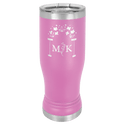 Light Purple 14 oz. Polar Camel Pilsner with Clear Lid