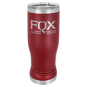 Maroon 14 oz. Polar Camel Pilsner with Clear Lid