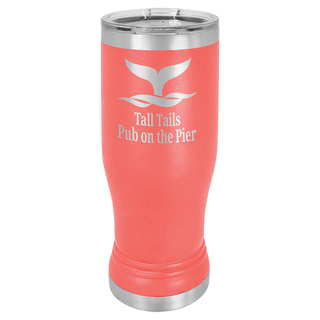 Coral 14 oz. Polar Camel Pilsner with Clear Lid