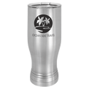 Stainless Steel Polar Camel 20 oz Pilsner with Clear Lid
