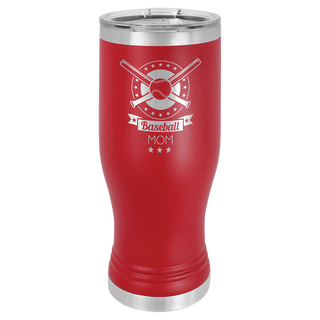Red Polar Camel 20 oz. Pilsner with Clear Lid