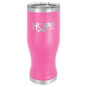 Pink Polar Camel 20 oz Pilsner with Clear Lid
