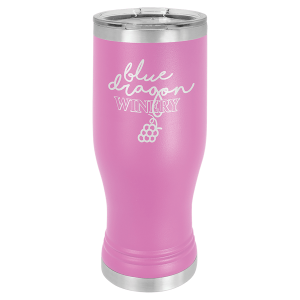 Light Purple Polar Camel 20 oz. Pilsner with Clear Lid