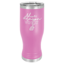 Light Purple Polar Camel 20 oz Pilsner with Clear Lid