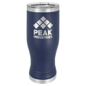 Navy Blue Polar Camel 20 oz Pilsner with Clear Lid