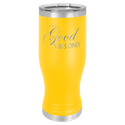 Yellow Polar Camel 20 oz Pilsner with Clear Lid