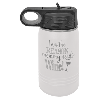 Polar Camel 12 oz. White Polar Bottle