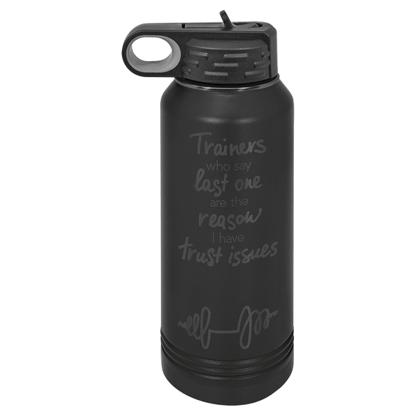 Black/Ghost Black Polar Camel 32 oz. Water Bottle