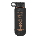 Black Rose Gold Polar Camel 32 oz. Water Bottle