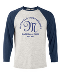 Mansfield Independents Baseball Club Raglan