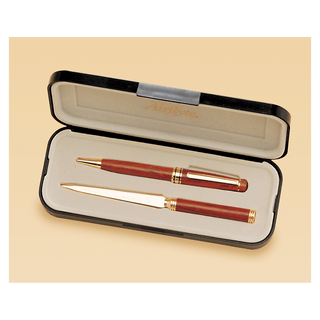 Rosewood Pen and Letter Opener Set