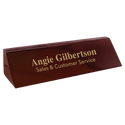 Rosewood 8 1/2" Piano Finish Desk Wedge