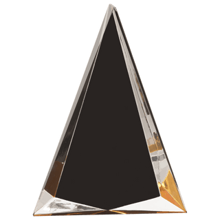 6" x 8" Black/Gold Pinnacle Acrylic