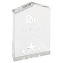 Silver 5" Star Point Acrylic