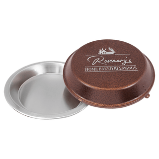 9" Aluminum Pie Pan with Copper Lid