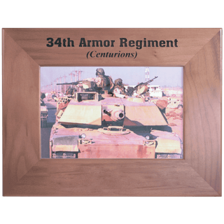 4" x 6" Genuine Walnut Picture Frame
