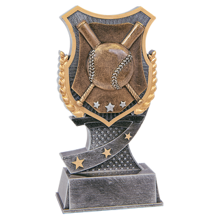 6" Baseball / Softball Shield Award