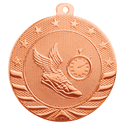 Bright Bronze 2" Track Starbrite Medal