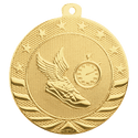 Bright Gold 2" Track Starbrite Medal