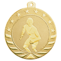 Bright Gold 2" Wrestling Starbrite Medal
