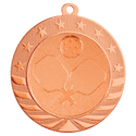Bright Bronze 2 3/4" Pickleball Starbrite Medal