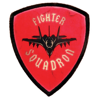 3" Shield Sublimatable Patch with Adhesive & Black Border