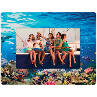 4" 2 4" x 6" Sublimatable Ceramic Photo Frame