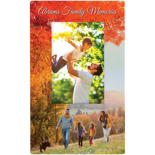4" 4" x 6" Sublimatable Ceramic Photo Frame