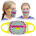 White 7 1/4" x 4 3/4" Large Sublimatable Face Mask