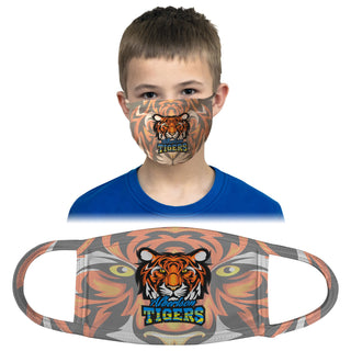 6" x 4" Child White Sublimatable Face Mask-Not For Medical Use
